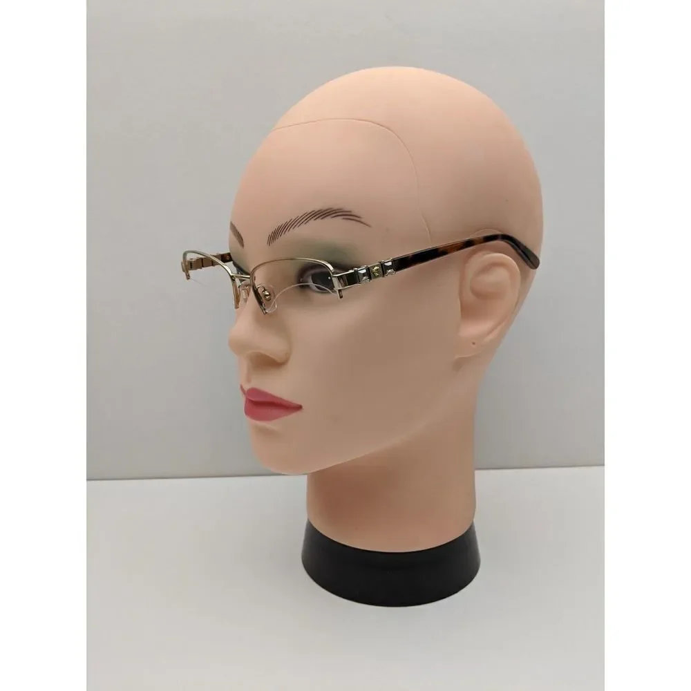 🕶️Made in Italy! Versace Mod.1230-B Eyeglasses 52/17 135 /KAL722🕶️​